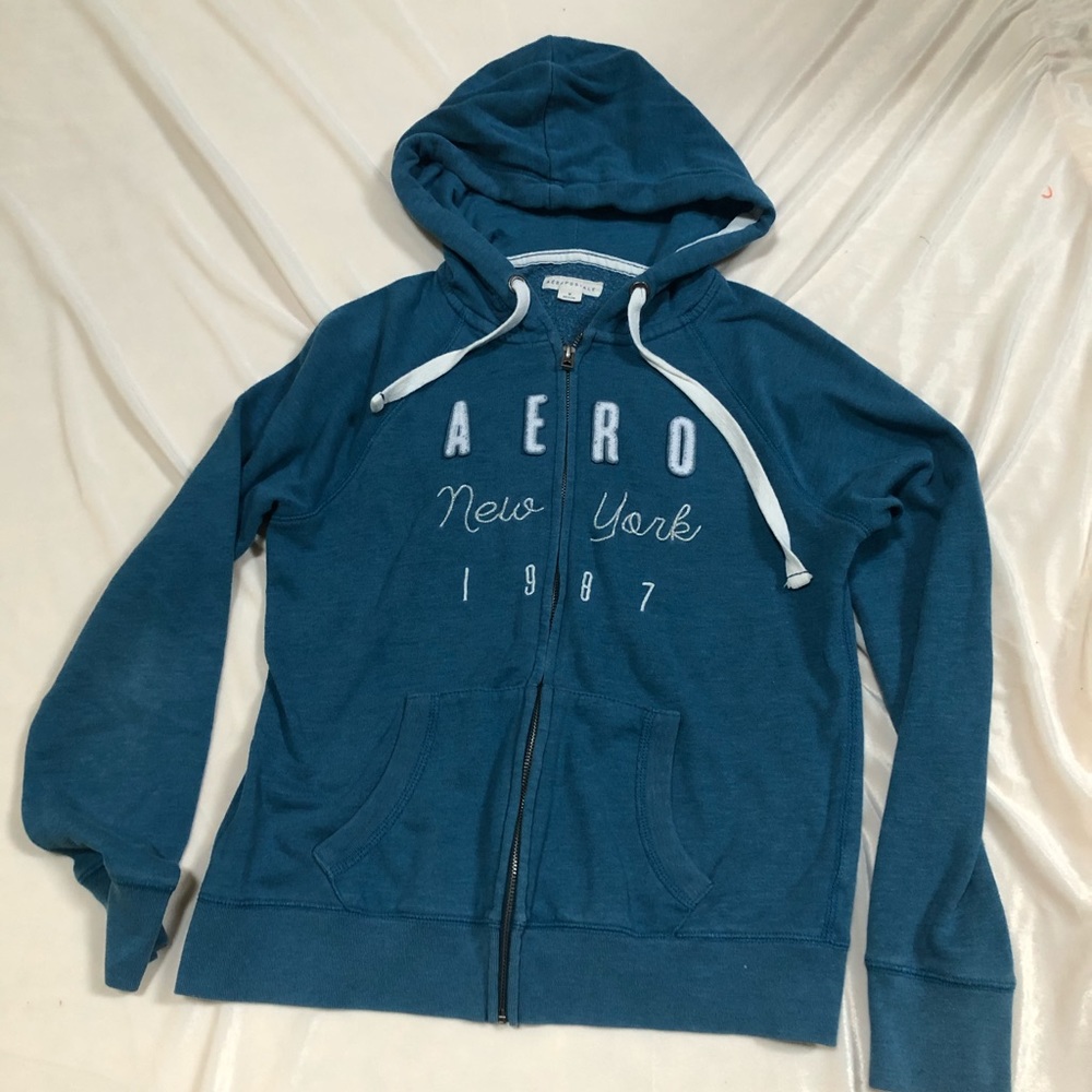 Aero zipper hoodie